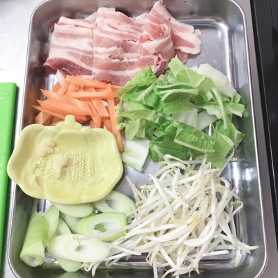 きのう何食べた?の材料の写真
