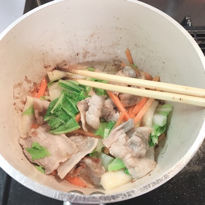 きのう何食べた?の味噌ラーメンの作り方①