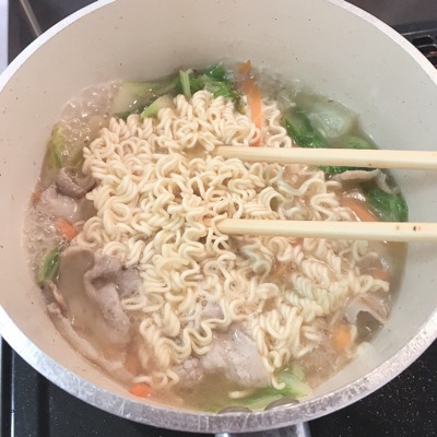 きのう何食べた?のみそラーメンの作り方③
