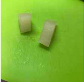 調味料がしみこんだ大根