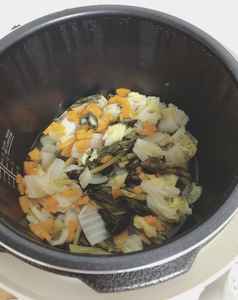 圧力鍋で作ったゆで野菜